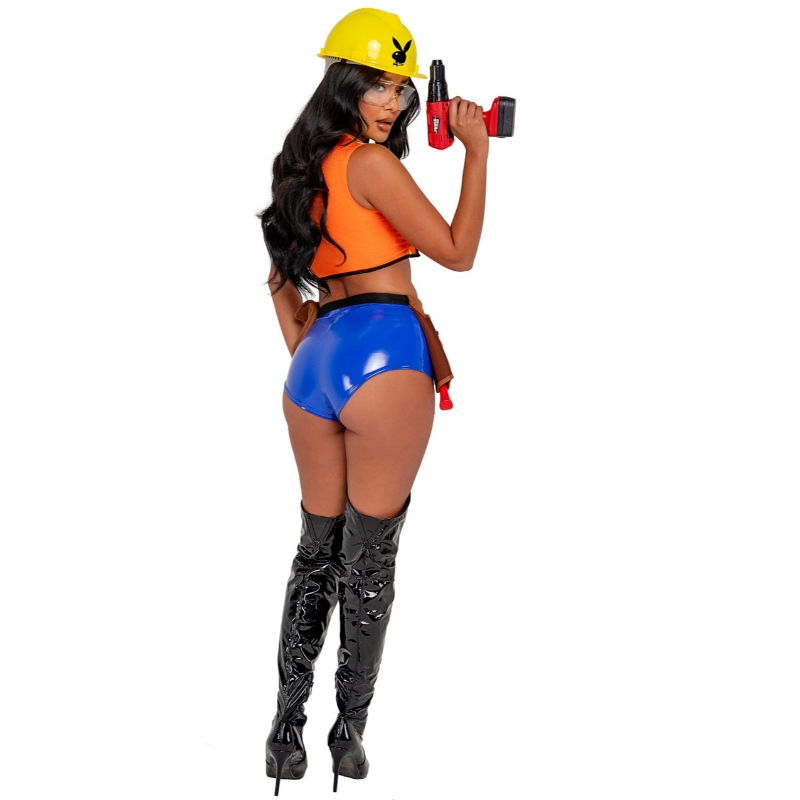 PLAYBOY CONSTRUCTION CUTIE COSTUME