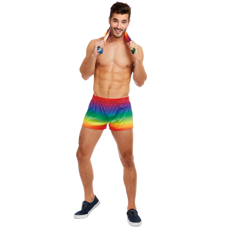 MENS RAINBOW COSTUM