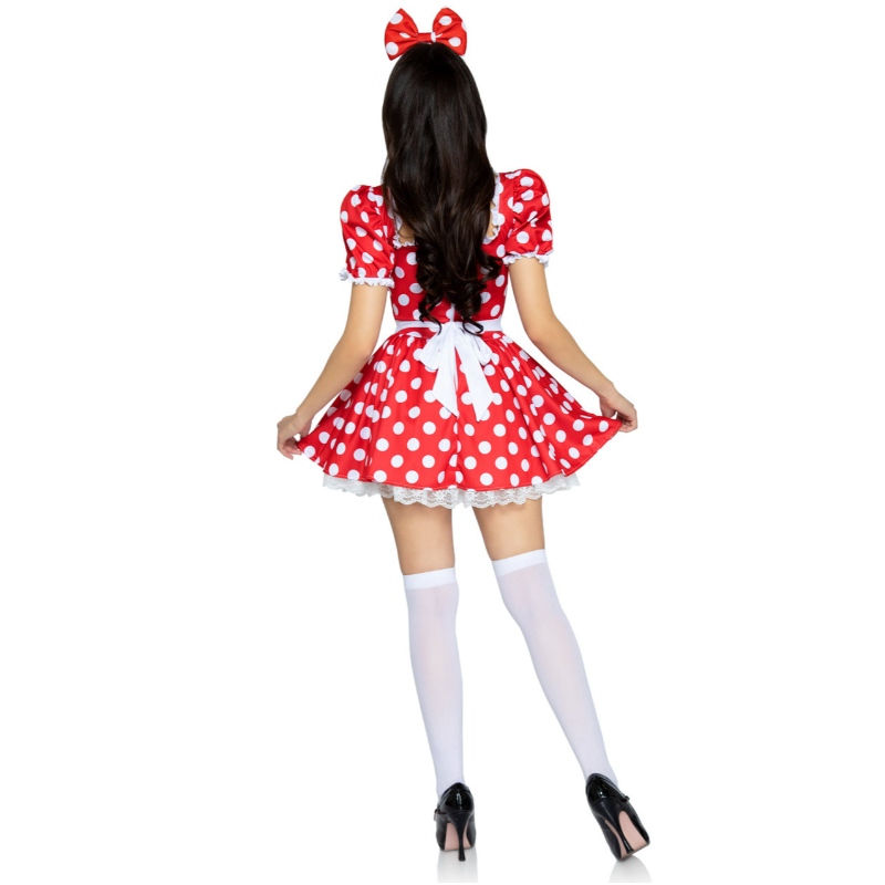 POLKA DOT MINI DRESS