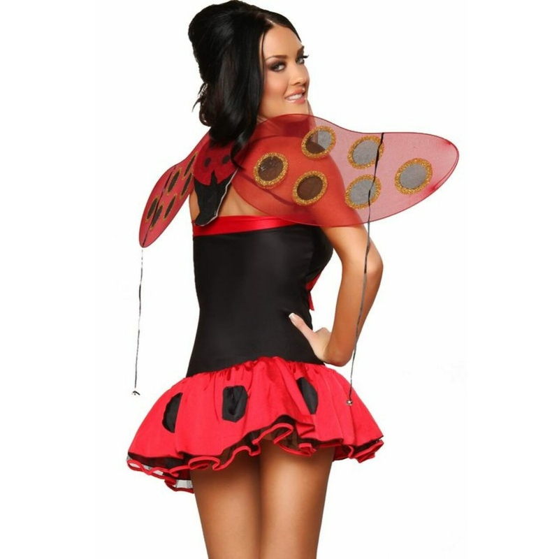 SEXY LADYBUG HALLOWEEN COSTUM