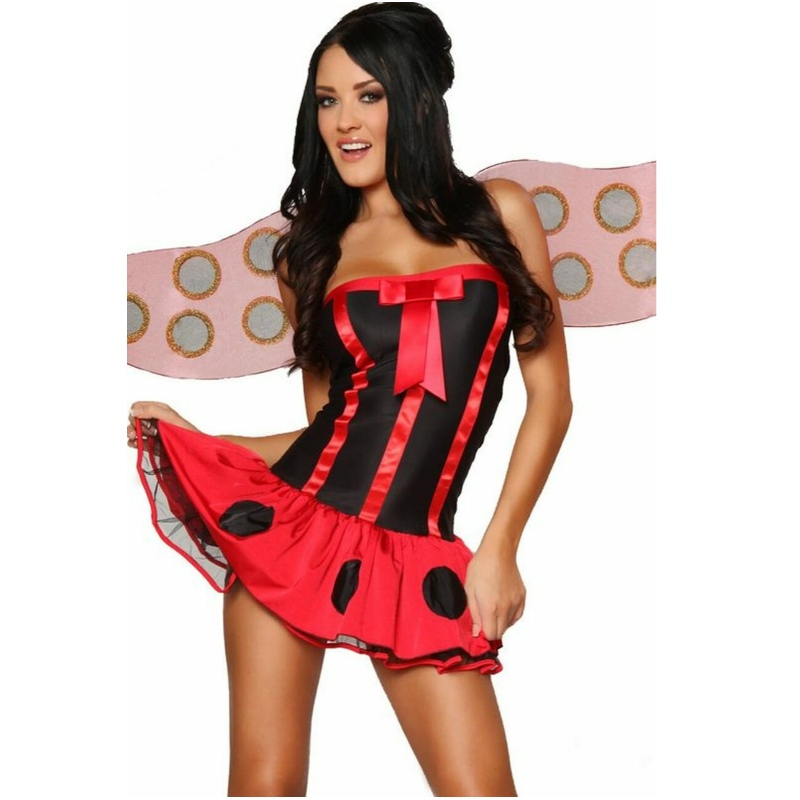 SEXY LADYBUG HALLOWEEN COSTUM