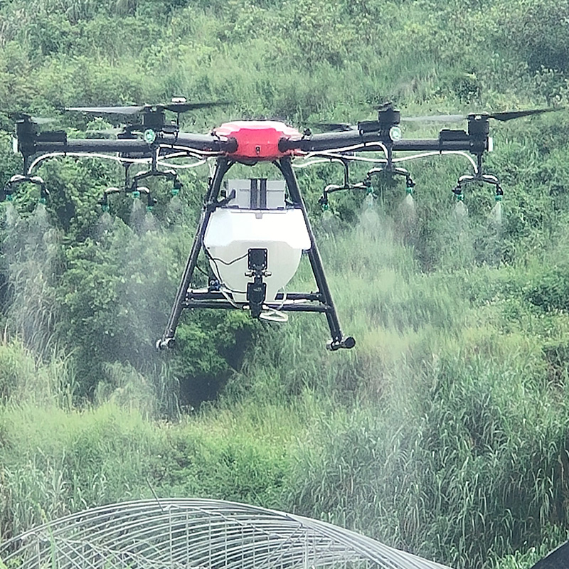 6 Axis 60L Gödseldarrön Jordbrukssprutning Drone Agriculture