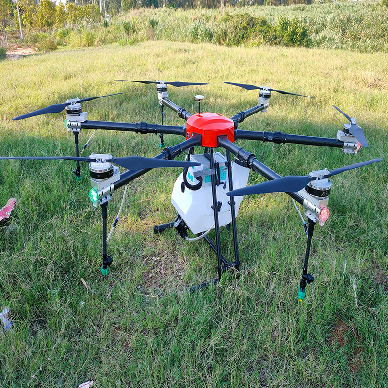 6-axel 22 kg gödslande drone jordbrukssprutning drone jordbruk