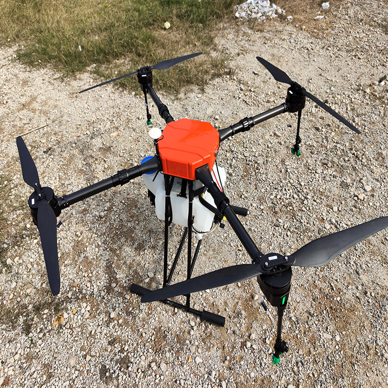 4 Axis 10 kg gödningsmedel Drone Agriculture Spraying Drone Agriculture