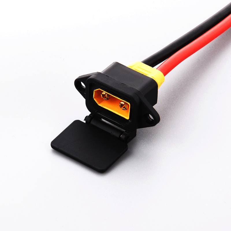 RC Battery Copper Cable AMASS XT90 XT60 XT30 T-PLUG-kontakt Male Kvinnlig kontakt med 12Awg 14Awg Silicone Harness Wire Anpassning