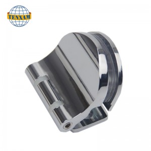 Halva runt gångjärn mot väggen