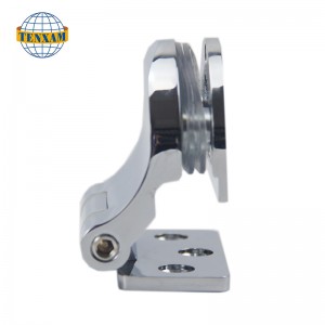 Halva runt gångjärn mot väggen