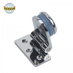 Rund pärla gångjärn mot väggen