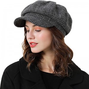 Kvinnor BERET NEWSBOY HAT French Cap Classic Autumn Spring Winter Hats