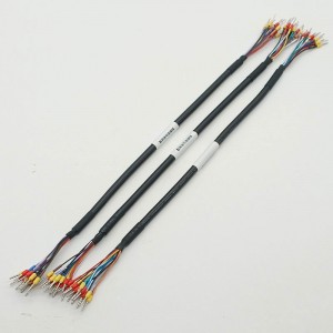 E1508 Rörformad intern anslutningskabellinje motor kallpressad kaffemaskin utrustning Loom Terminal Wire Anpassning