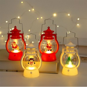 Handhållna julatmosfär