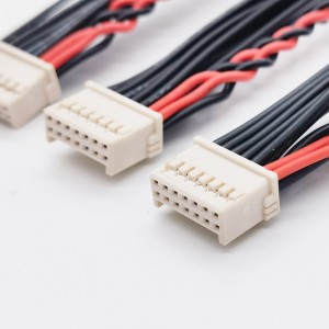 Molex Terminal Line 501646-1400 Dubbel rad Harness Wire 2.0mm Robot Roller Brush Motor Connector Cable Anpassning