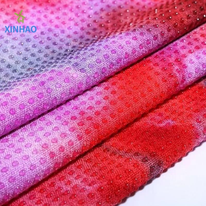 Anti-slip Miljöskyddsbindning tie-dye yoga handduk grossist, hög temperatur tie-dye yogamatt handduk mjuk och svettabsorberande, idealisk för hög temperatur yoga, pilates, fitness