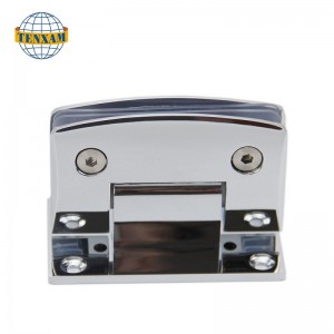 90 graders vägg till glasdörr gångjärn zinklegering badrum glas dusch gångjärn