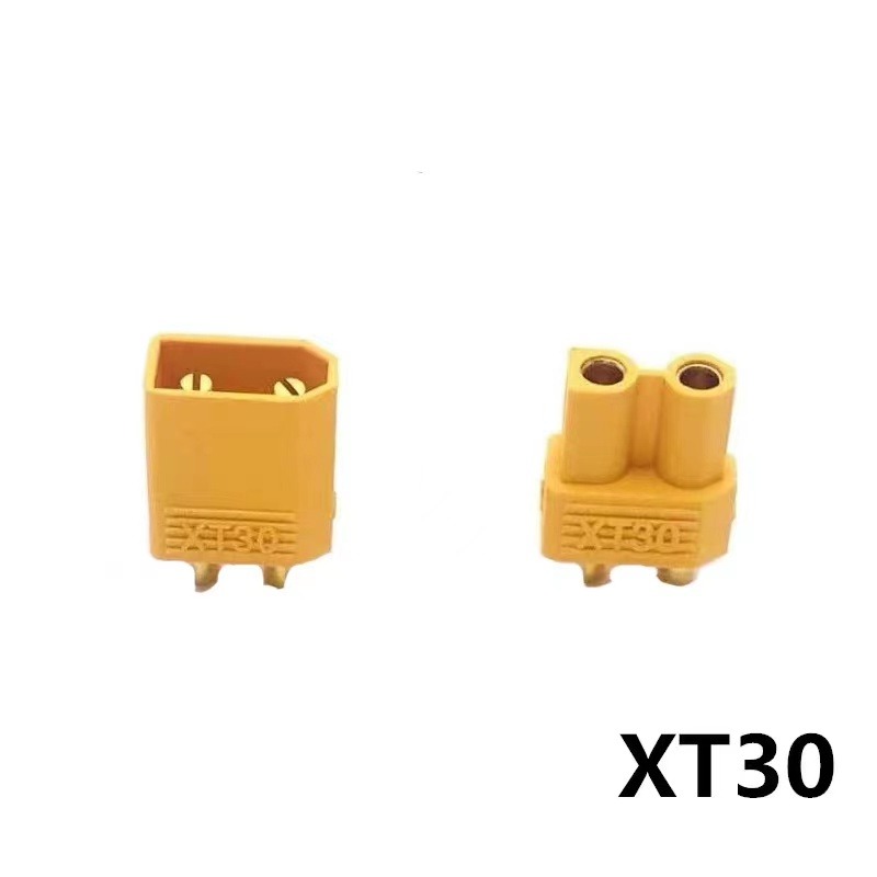 10 par Amass XT30 XT-30U manlig kvinnlig Bullet Plug 2mm kontakt för RC Quadcopter Li-on batteri hög kvalitet grossist