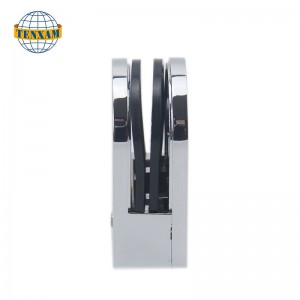 Hot Selling Rostfritt stål Badrum Glasklämmaskaststaket Hårdvarutillbehör Glasskenklämma