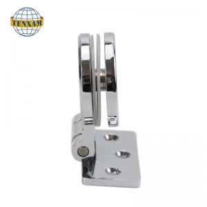 Fabriksprisvägg till glas gångjärn dusch dörr gångjärn runda