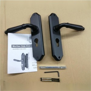 6205 Zinklegering Classic Door Spake Mortise Handle Set