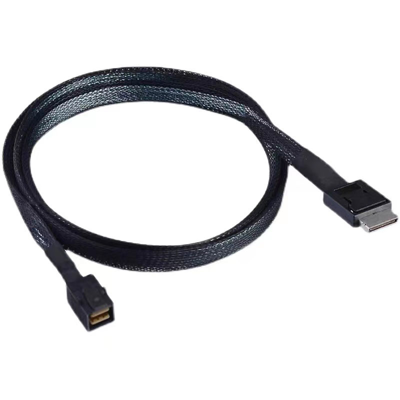 OCULINK CABLE 4I SFF8611 till SFF8643 CABLE SFF-8643 SFF-8611 MINISAS 36 PIN CABLE 0,6 meter för dator