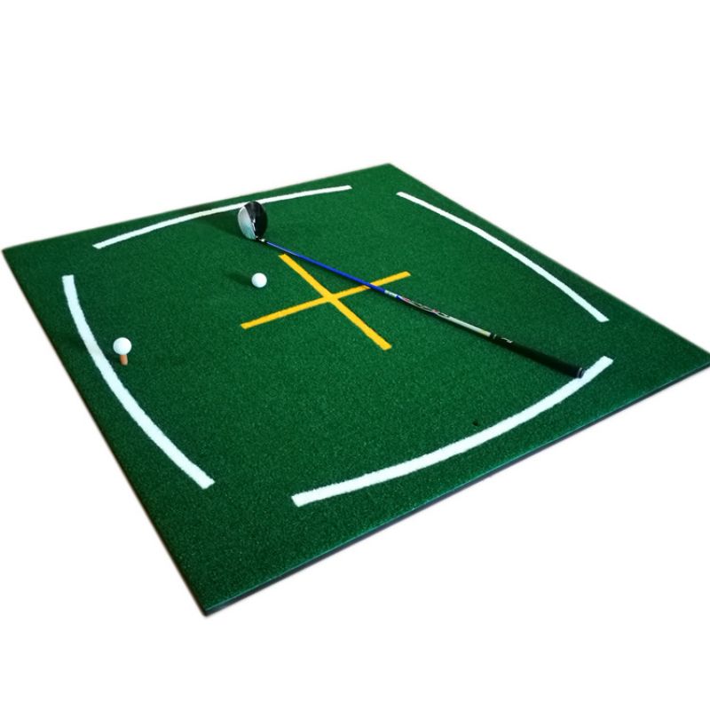 Tillverkare Professional Teaching Strike Pad Golf Mat Golf Practice Pads Golf Put Mat