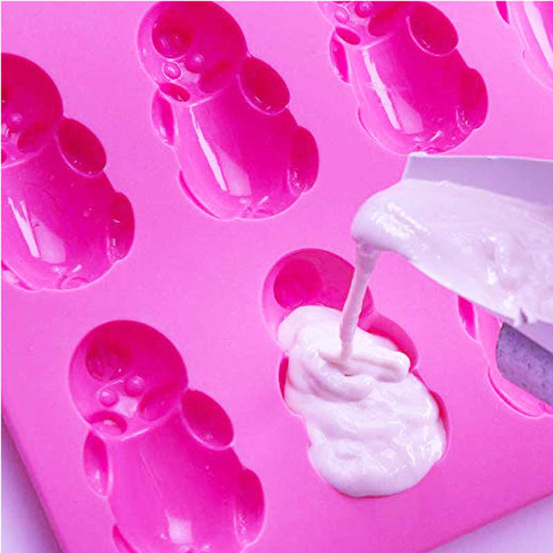 Silikonform 12 Little Pig Cake Mold For Cakes Baking Mold Decoration Molds Tools