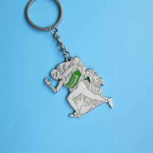 Kombination Medaljnyckel Turbo Metal Key Chain Medal