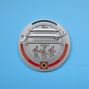Anpassad logotyp Antik design 3D Metal Colorful Medal Marathon Medal Finishers 2016