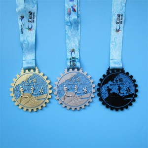 Gratis professionell design 3D zinklegeringsmedaljeringsmedaljer guld silver koppar anpassade medaljer