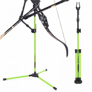 Elongarrow Bowstand för Recurve Bow Equipment
