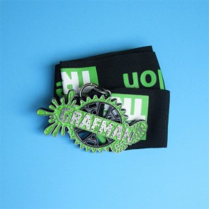 Anpassad medaljonghalsband cykelmedaljer antika pläterade metallmedaljer