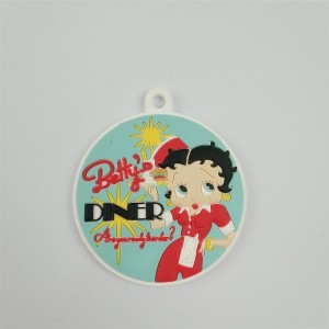 Anpassade halsbandsmedaljer Färgglada UV -utskrift av gummi -medaljer