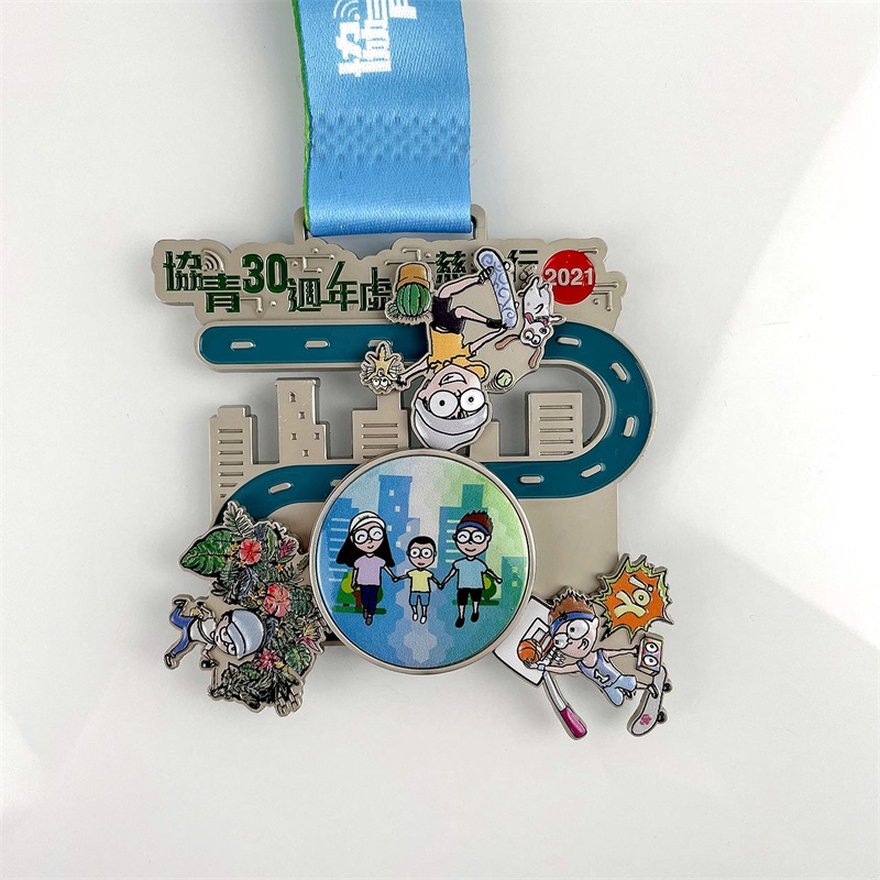 Special Design Zinc Alloy Die-Casting 3D Carving Metal Medal Kids Medal