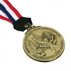 Professional Custom Run Medal Design Your Own 3D Gold Award Metal Medals