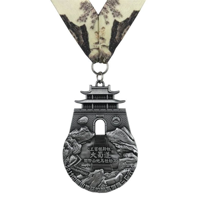 Perfekt design Antik mässing Gold Silver 4D Metal MedalS Event Medal Awards
