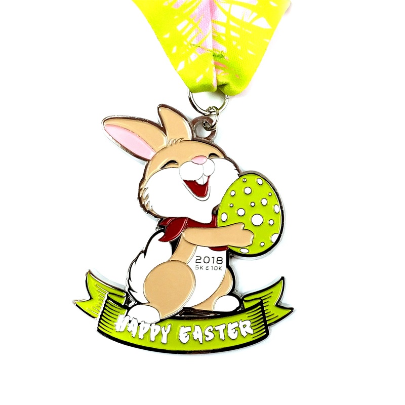 Festliga gåvor Anpassade medaljer Easter Bunny&Easter Egg MedalS