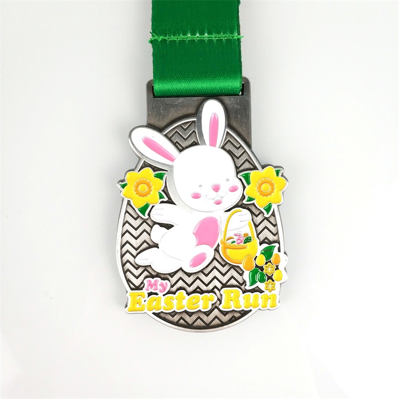 Festliga gåvor Anpassade medaljer Easter Bunny&Easter Egg MedalS