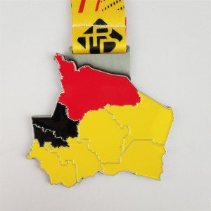 Professionell anpassad sportmedalj Stereoskopisk effektmedalj