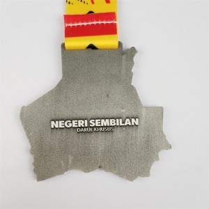 Professionell anpassad sportmedalj Stereoskopisk effektmedalj