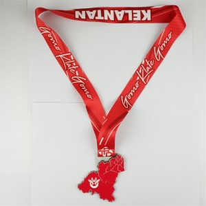 City Map Casting Sliver Casting Casting Casting Custom Zinc Alloy Die Casting Award Metal Universal Sport Medaljer