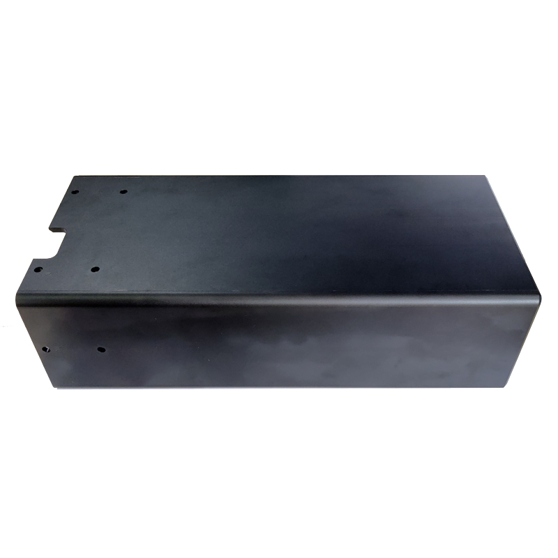 Svart anodiserade extruderade profiler, CNC-fräsning med hög precision delar