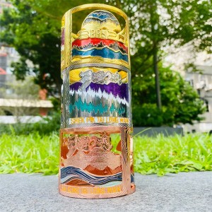 Anpassad metall graverad billig sport emaljmedalj 3D Gold Metal Award UV Tryckmedaljer