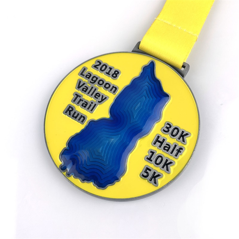 Zinklegering Die Casting Medal UV Print Custom Half Marathon Medals