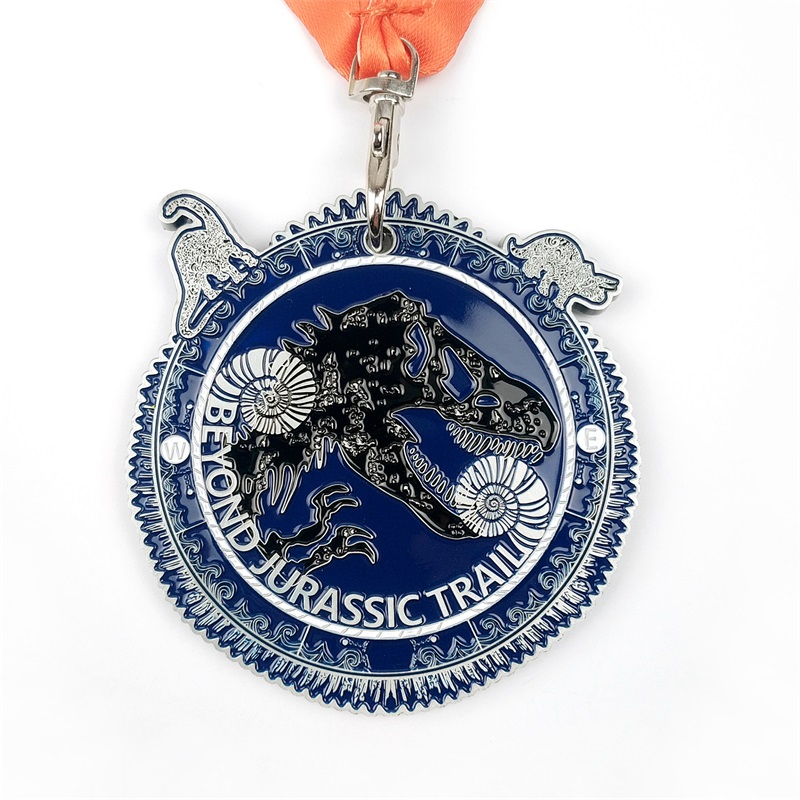 Die Cast Medal Color 3D Emaljmedaljer Custom Printed Medal