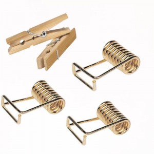 Rostfritt stål hårnål Klädnyp