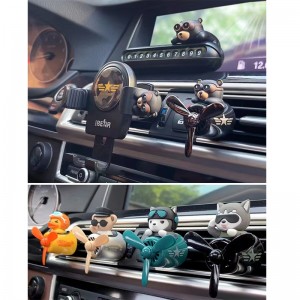 Auto Accessories Interior Parfym Diffuser Car Air Freshener Bear Pilot Scents Air Freshener Car Outlet Fragrance Air Freshener