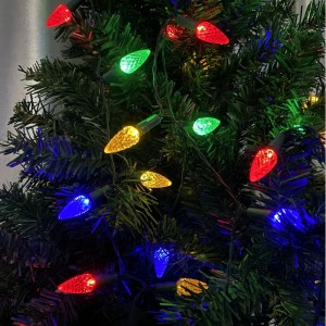 SMART C9 Strawberry Christmas Light Set Outdoor Waterproof LED RGB Colorful Christmas Light String