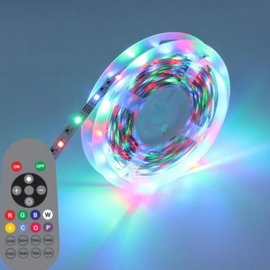 12V Smart Control Inomhusdekoration Vattentät SMD 5050 LED RGB Strip Lights