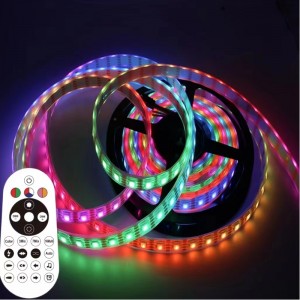 12V SMART CONTROL IN INHOOR Outdoor Decoration Waterproof SMD 5050 LED Magic Color Strip Lights