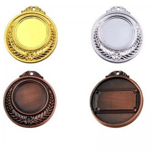 Världscupgåvor grossistfabrik anpassade tomma sportmedalj