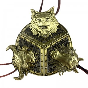 Billiga anpassade metallutmärkelser Kombinationsmedalj